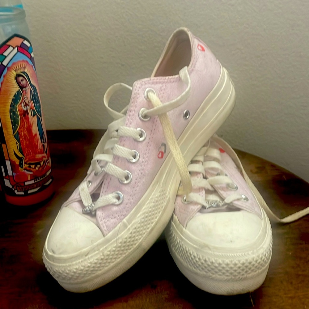 Converse Women's Chuck Taylor All Star Lift Ox Lilac D/Egret/Fever US 6.5 EU 37